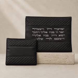 כיסוי טלית תפילין ברכת כהנים | שחור